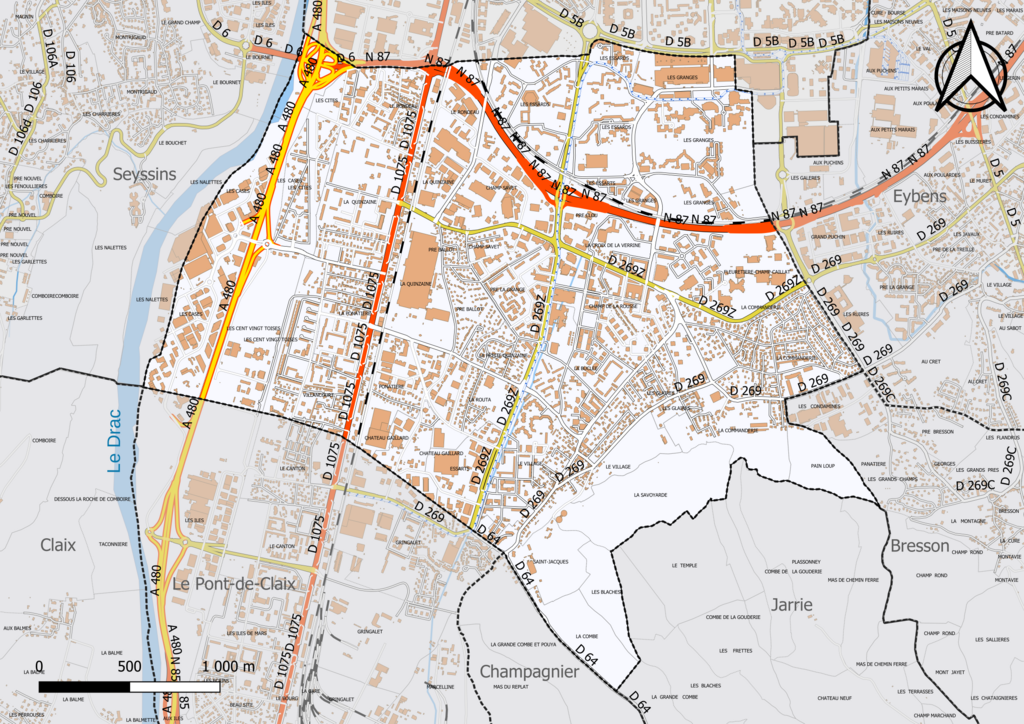 Facades - enduits Échirolles